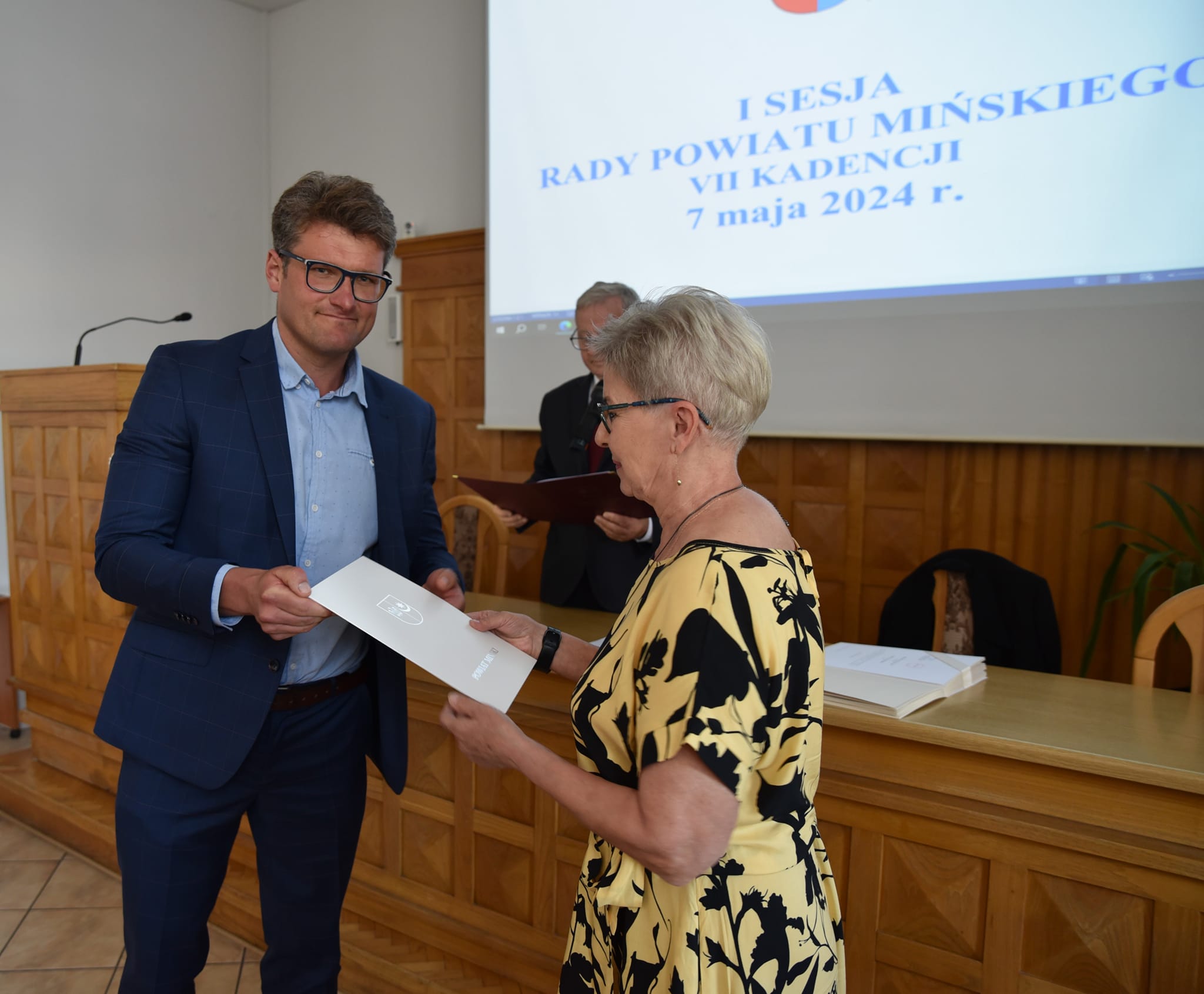zdjęcie pana starosty Remigiusza Górniaka