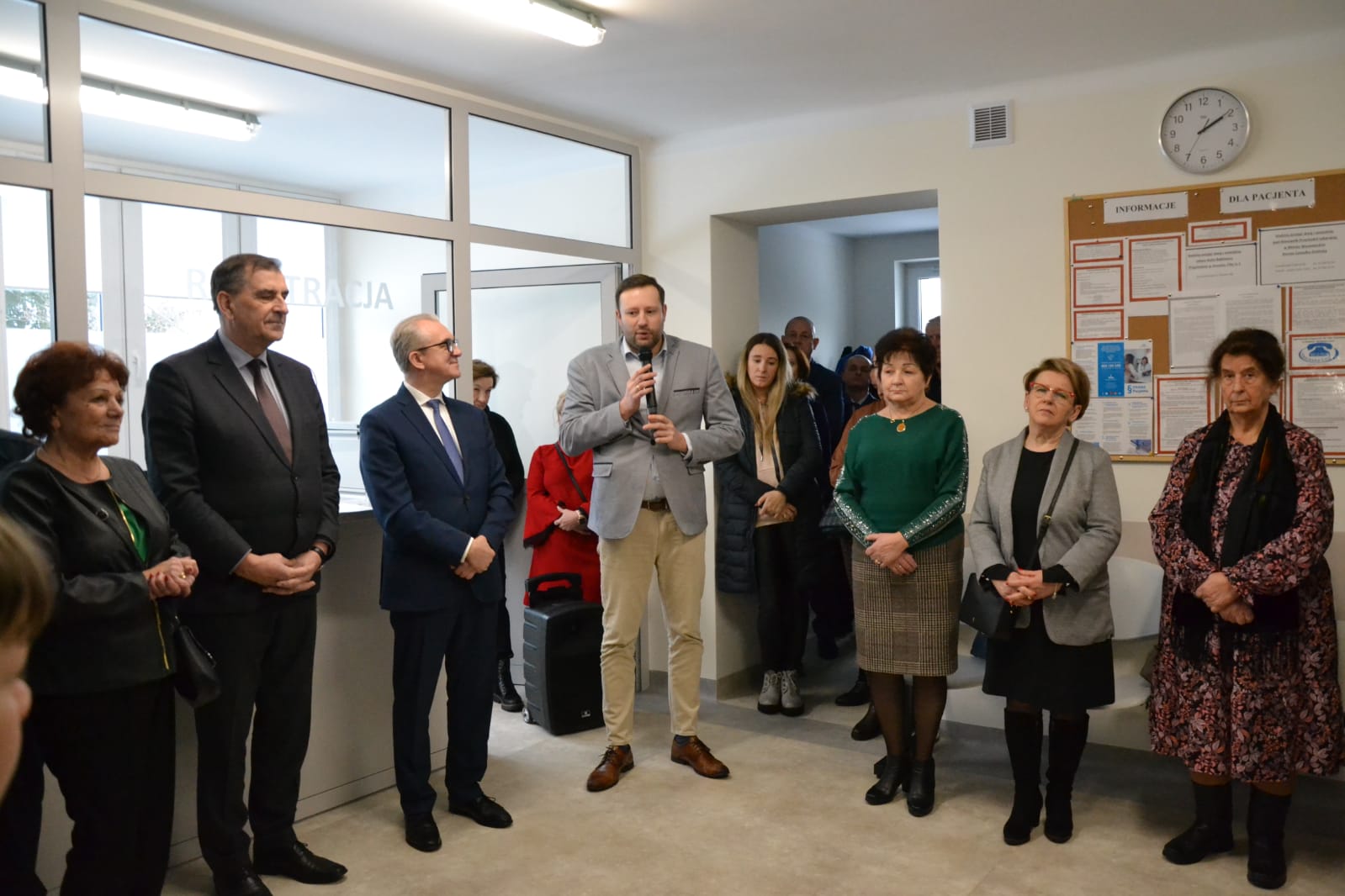 Otwarcie przychodni w Jeruzalu