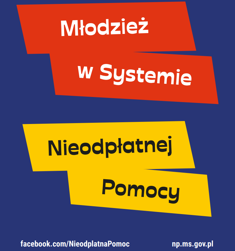 baner dotyczący broszury o młodzieży w systemie nieodpłatnej pomocy prawnej 