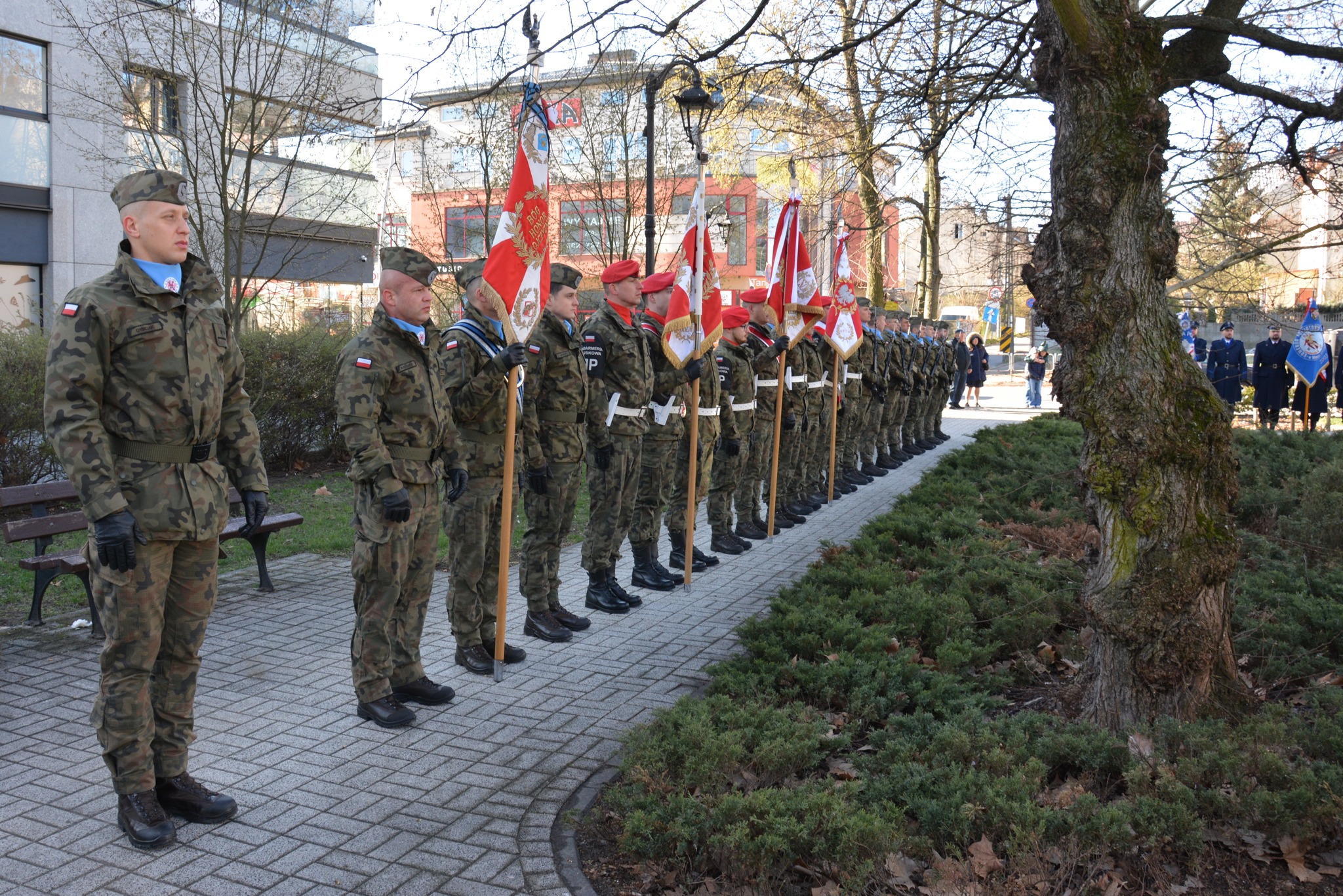 Uroczyste złożenie kwiatów Uroczyste złożenie kwiatów