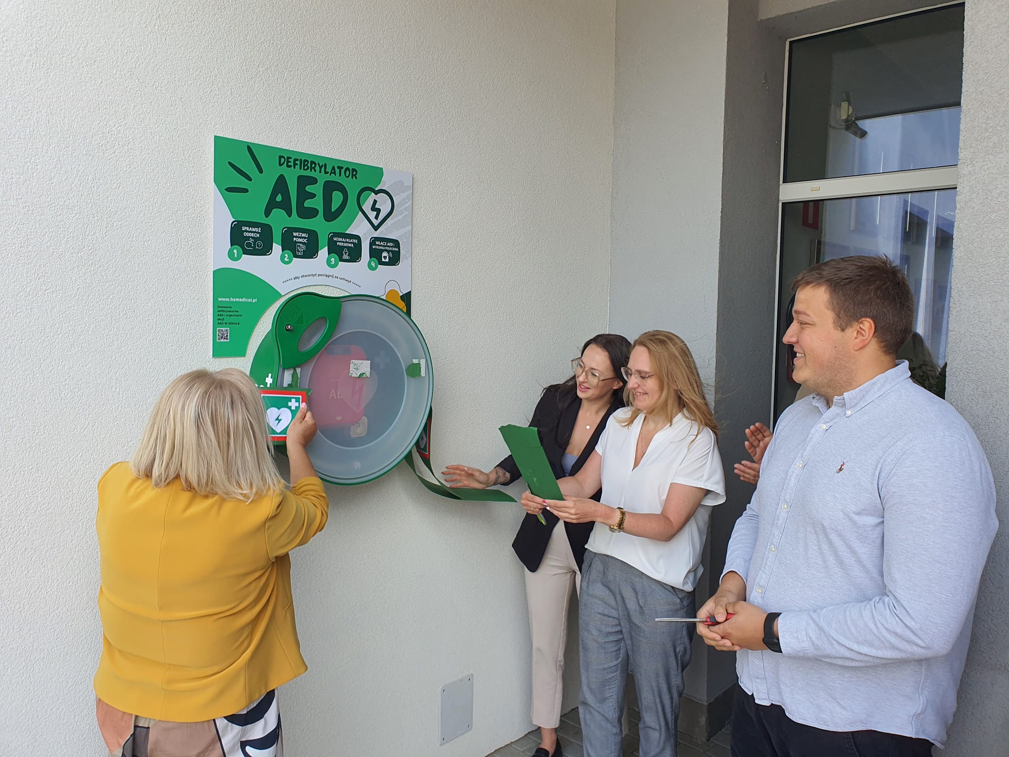 Odbiór AED
