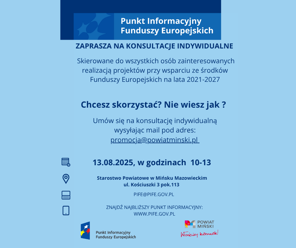 Plakat informacyjny